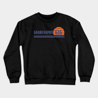 616 Grand Rapids Michigan Area Code Crewneck Sweatshirt